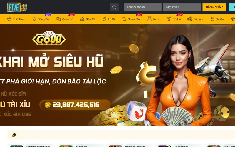 Đánh giá Five88 - Nhà cái đáng tin cậy, chất lượng và uy tín