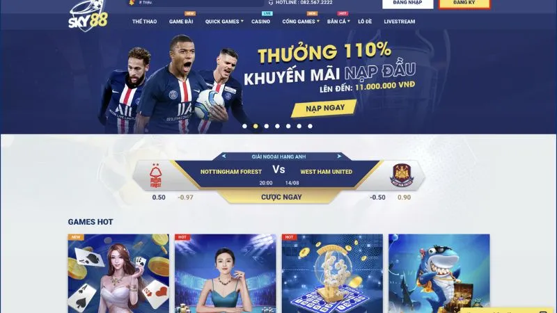 Giới thiệu về sân chơi SKY88